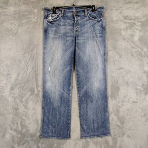 7FAM | For All Mankind Men's Jeans 38 x 33 A Pocket Relaxed fit.Perfectly faded.